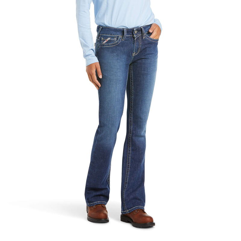 Ariat FR Women's Mid Rise Boot Cut Jean 